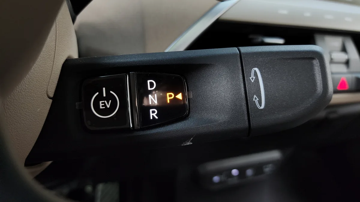 Kia EV5 interior detail