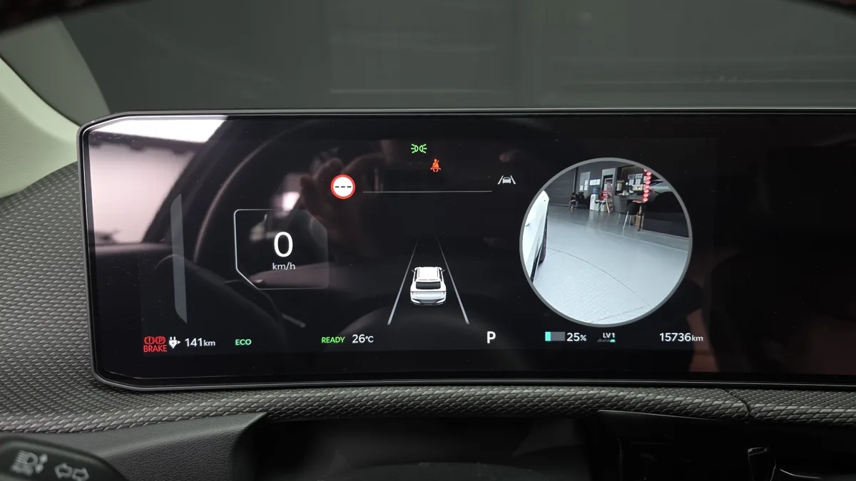 Kia EV6 interior detail