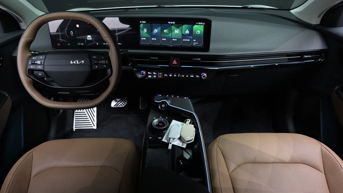 Kia EV6 interior detail