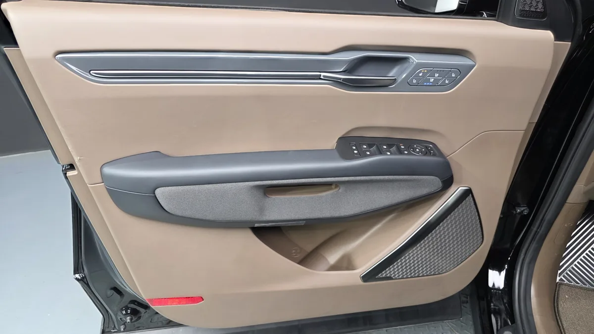 Kia EV9 interior detail