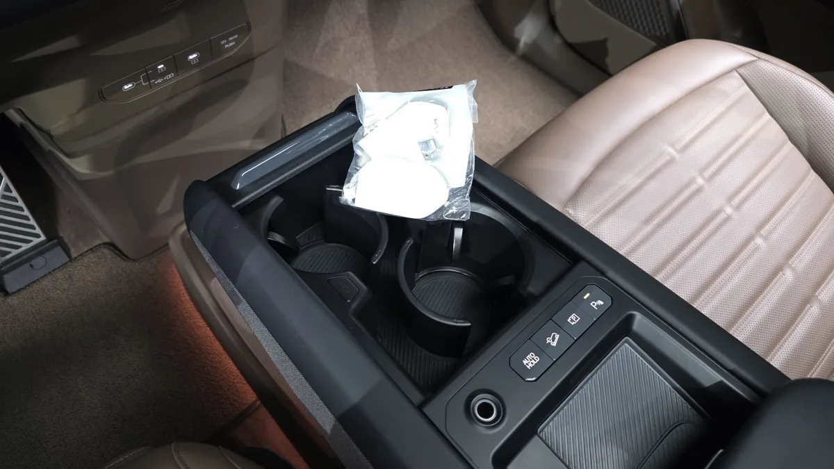 Kia EV9 interior detail