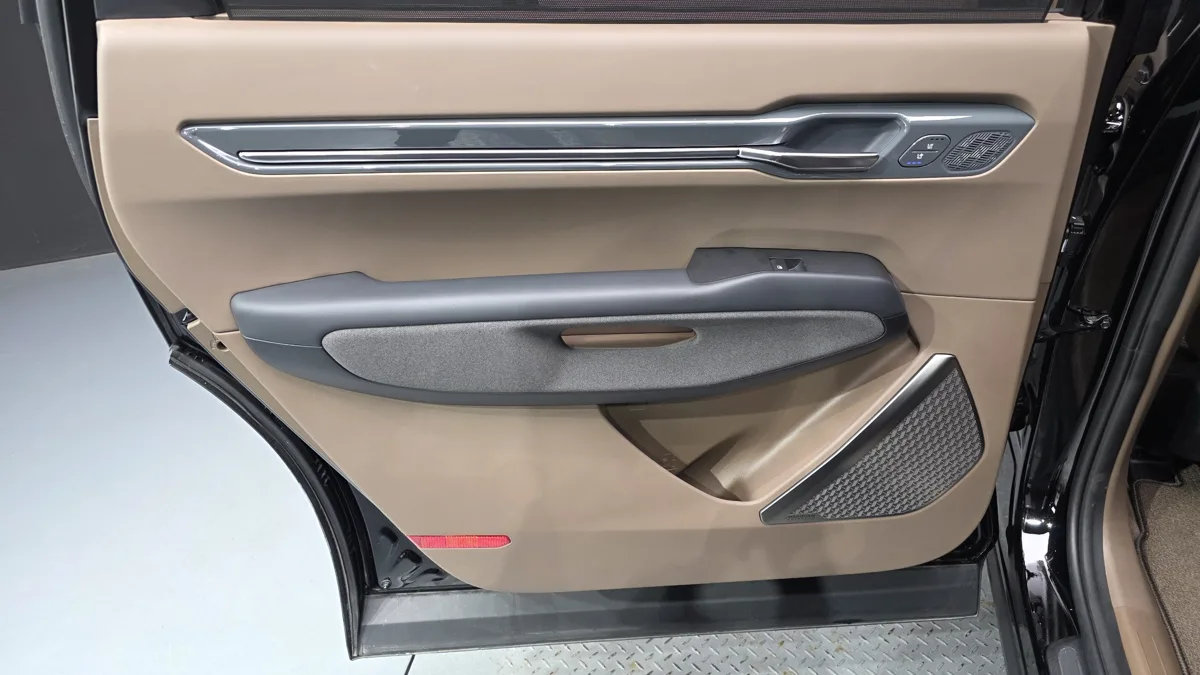 Kia EV9 interior detail