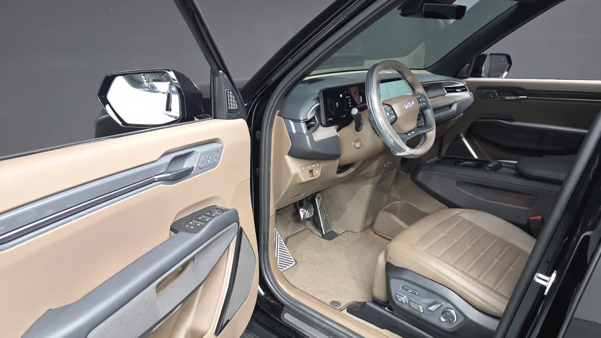 Kia EV9 interior detail