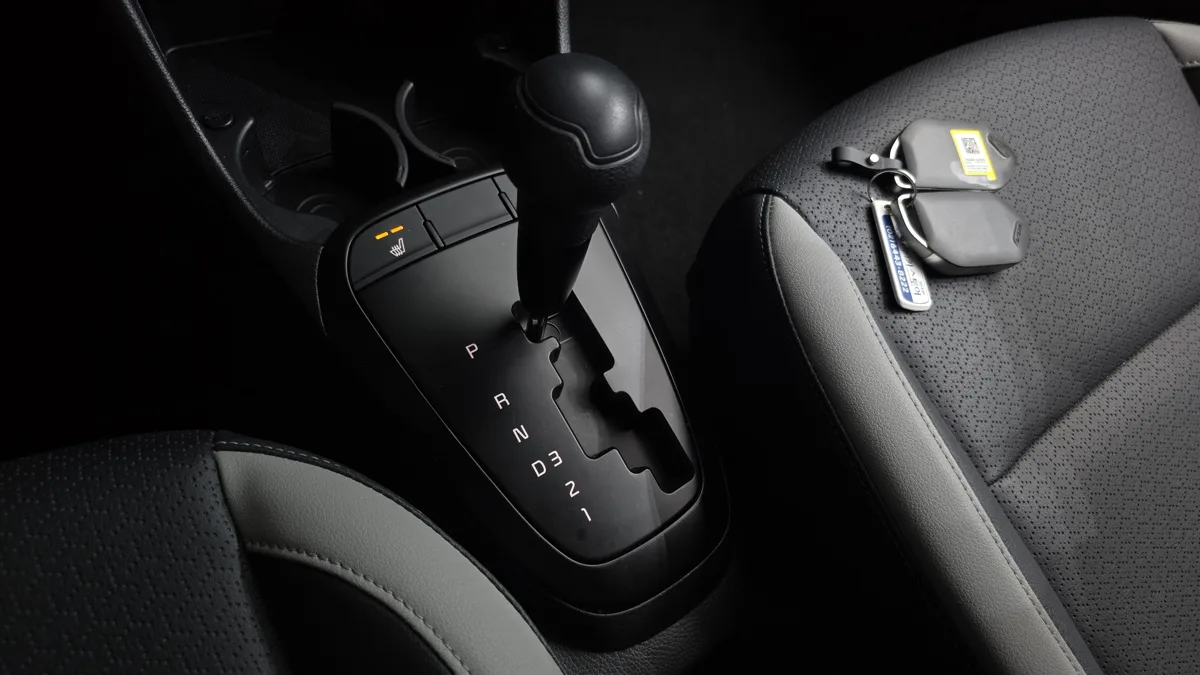Kia Picanto (Morning) interior detail