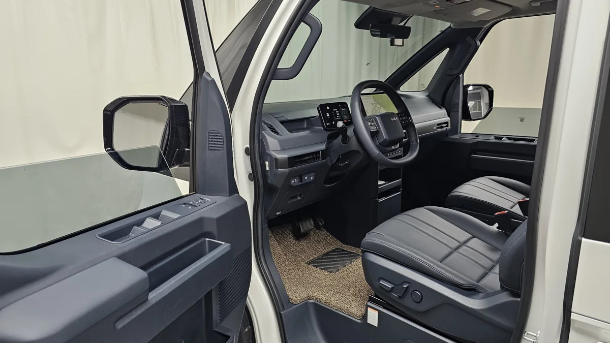 Kia PV5 interior detail