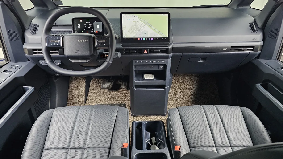 Kia PV5 interior detail