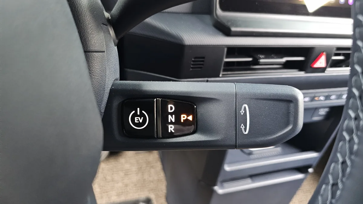 Kia PV5 interior detail