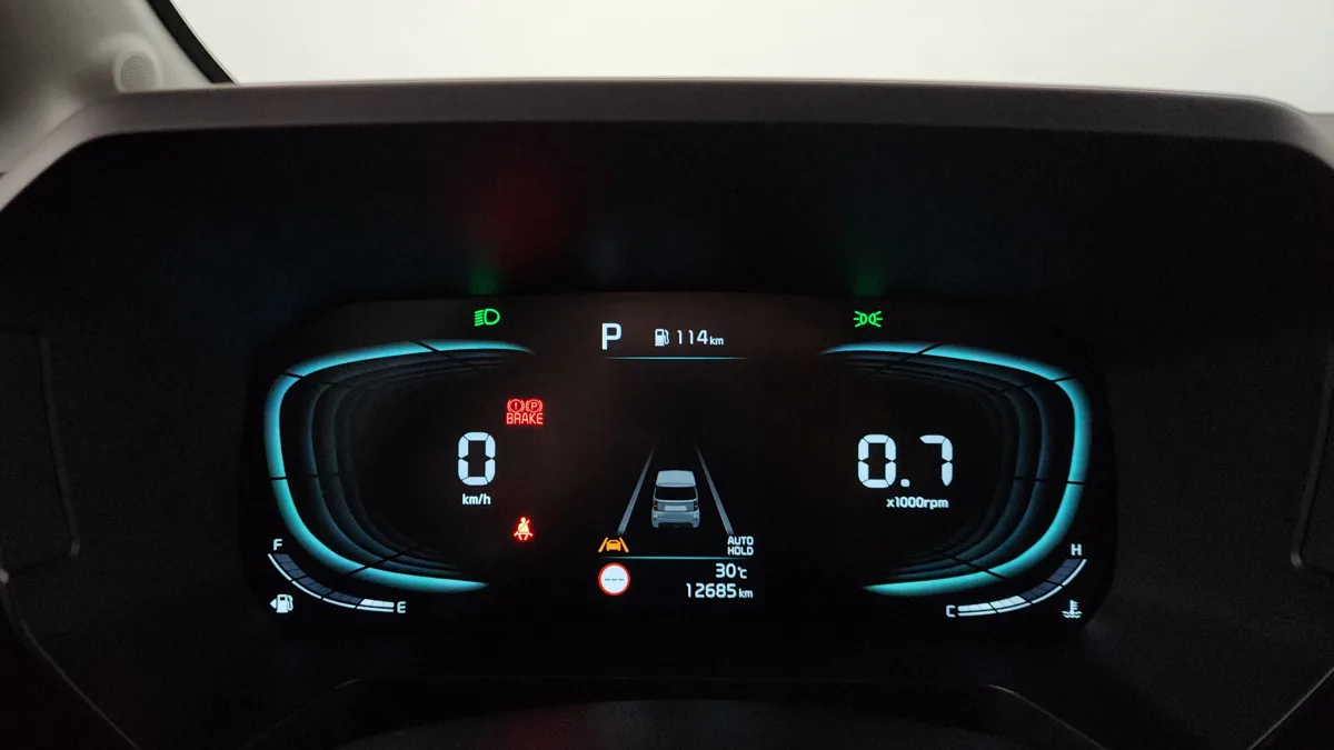 Kia Ray interior detail
