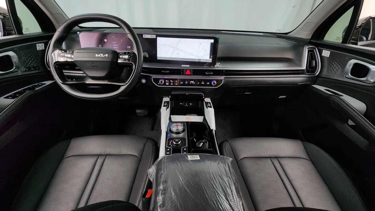 Kia Sorento interior detail