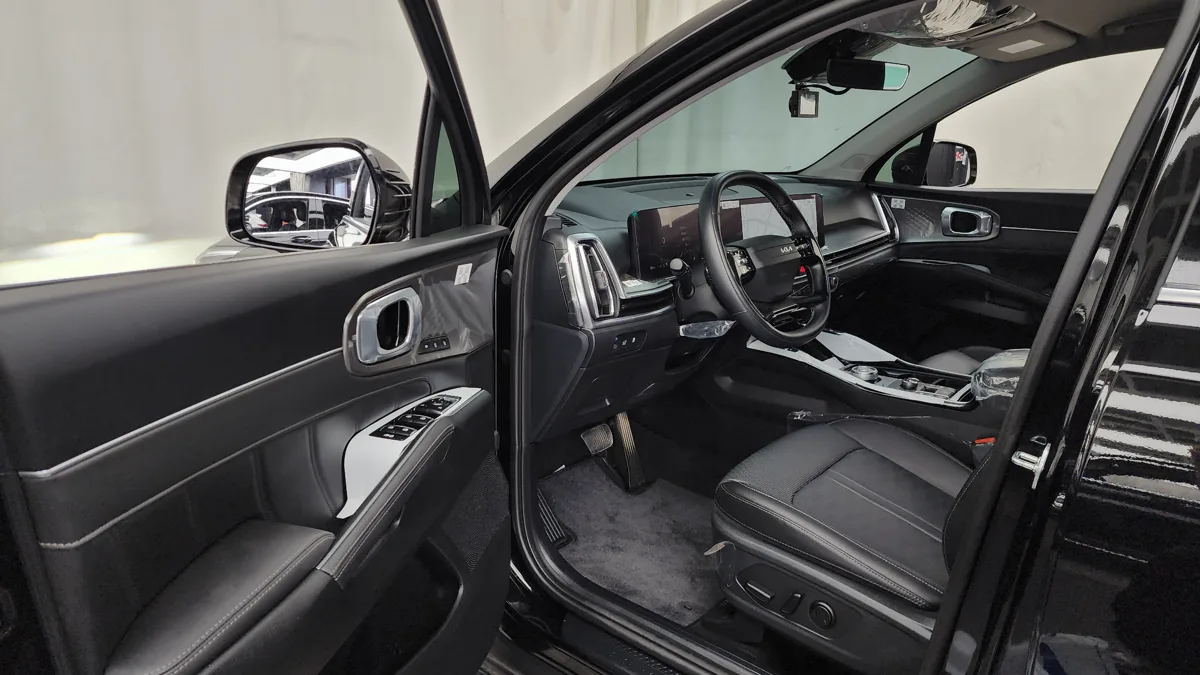 Kia Sorento interior detail