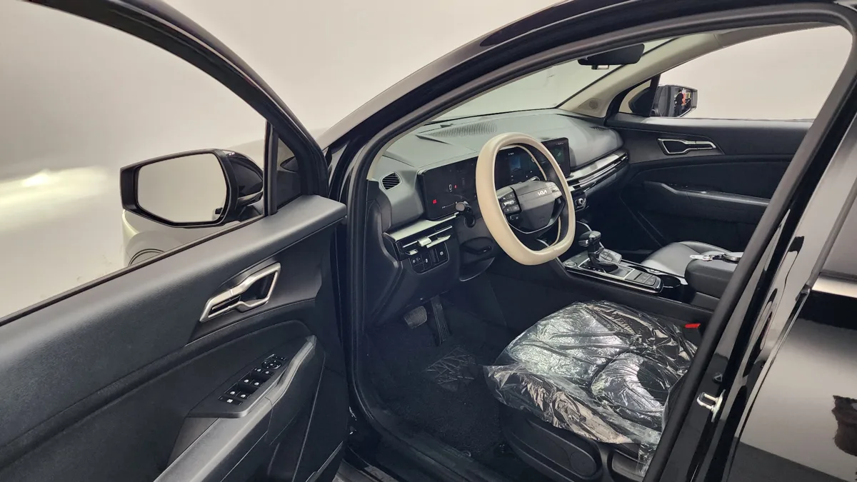Kia Sportage interior detail