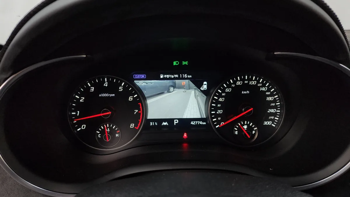 Kia Stinger interior detail