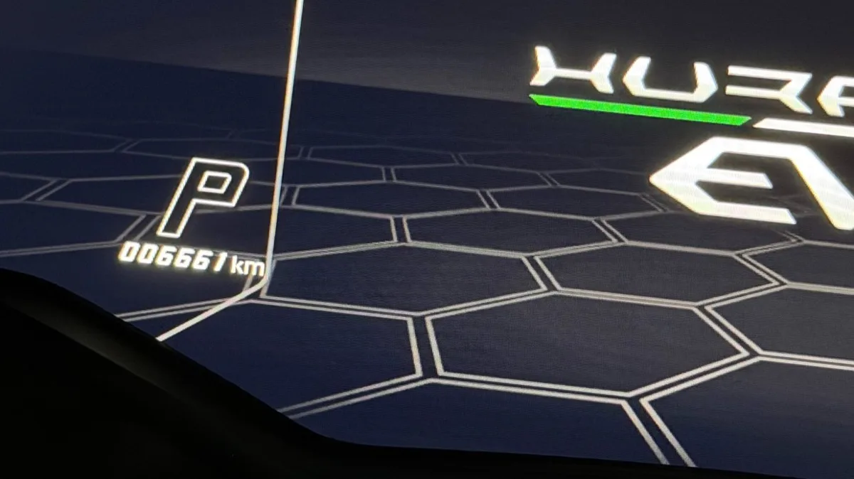 Lamborghini Huracan interior detail