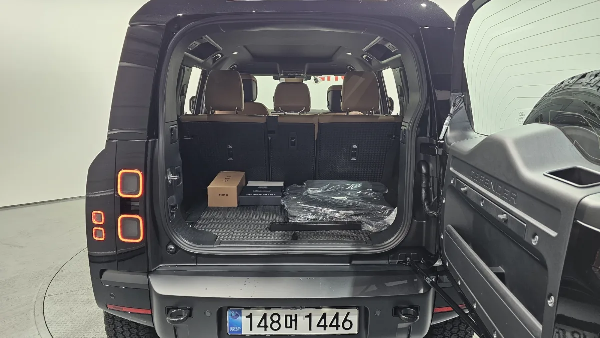 Land Rover Defender interior detail