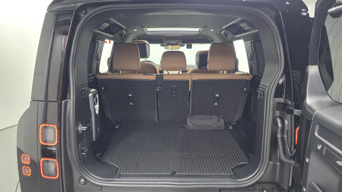 Land Rover Defender interior detail