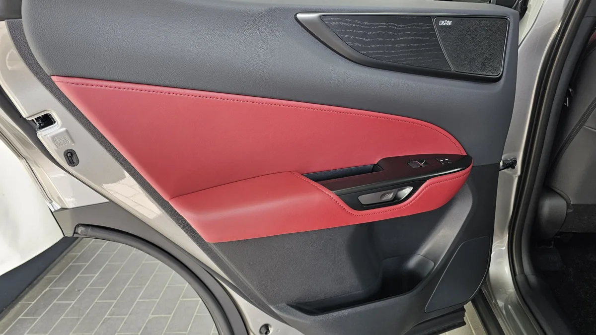 Lexus NX interior detail