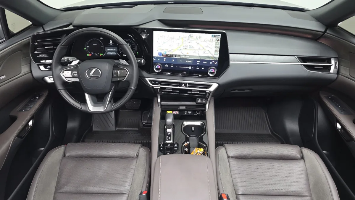Lexus RX interior detail