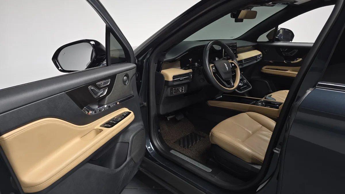 Lincoln Corsair interior detail
