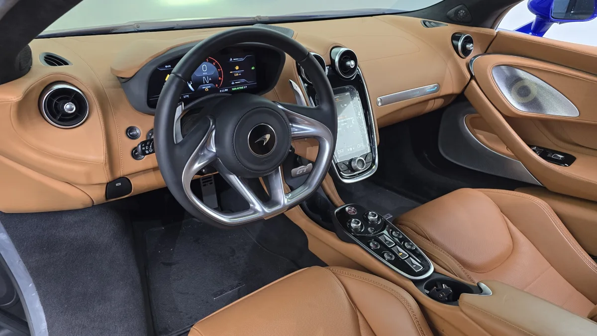 McLaren GT interior detail