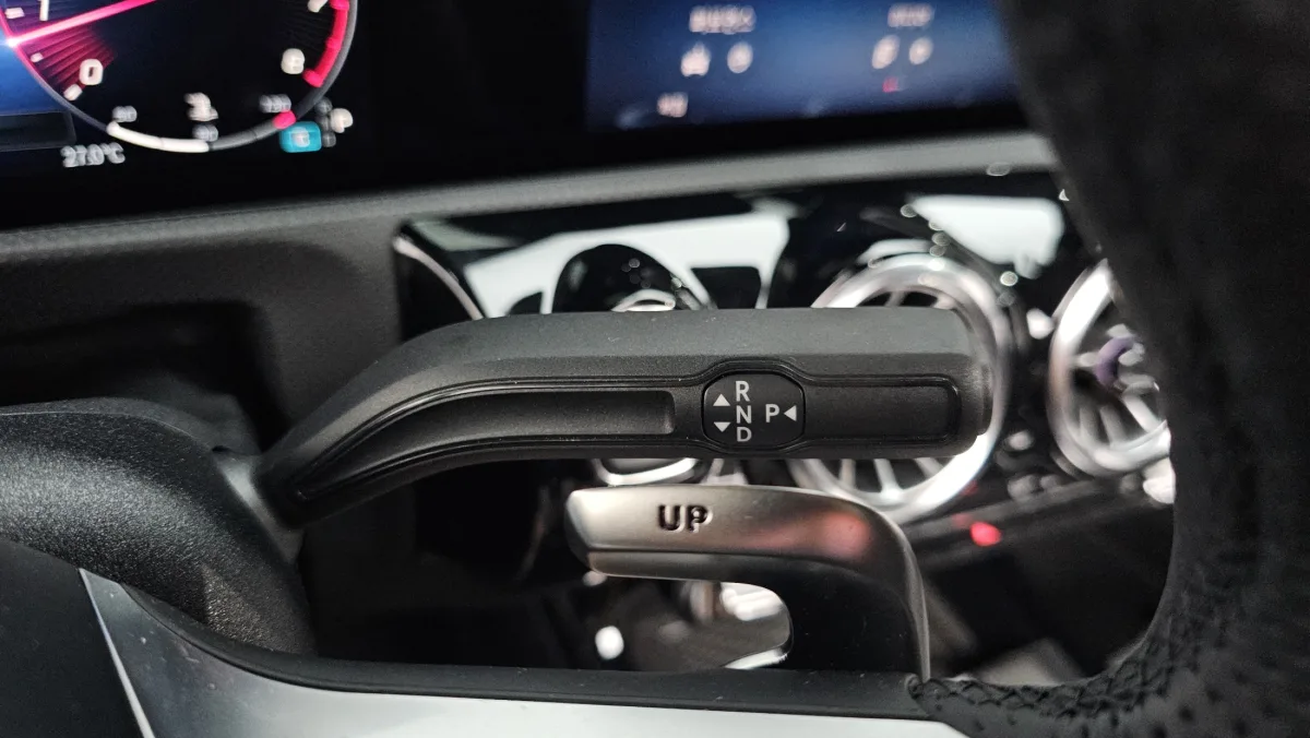 Mercedes-Benz A-Class interior detail