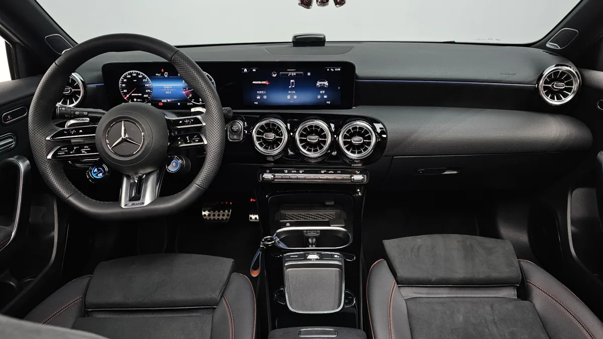 Mercedes-Benz A-Class interior detail
