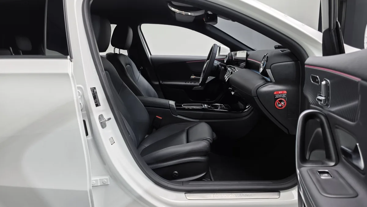 Mercedes-Benz A-Class interior detail