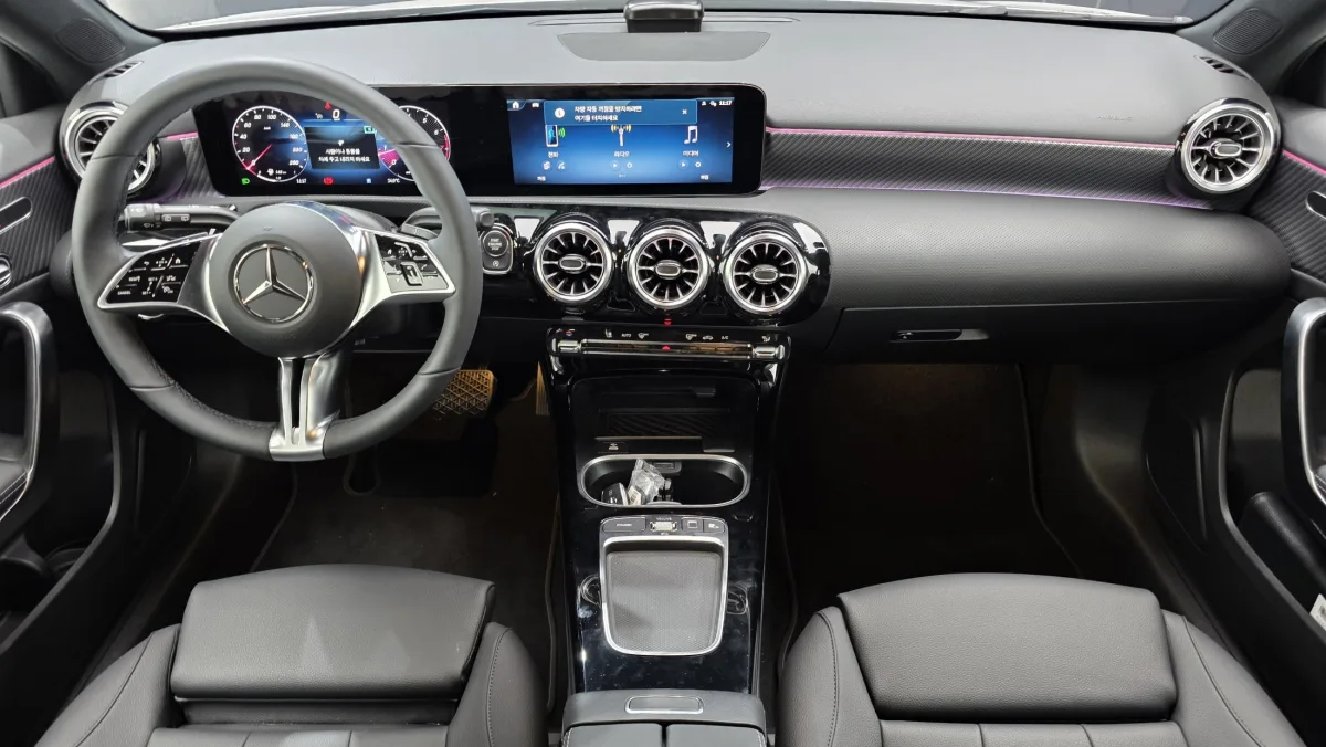 Mercedes-Benz A-Class interior detail