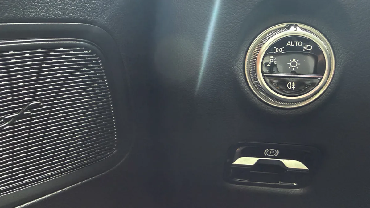 Mercedes-Benz C-Class interior detail