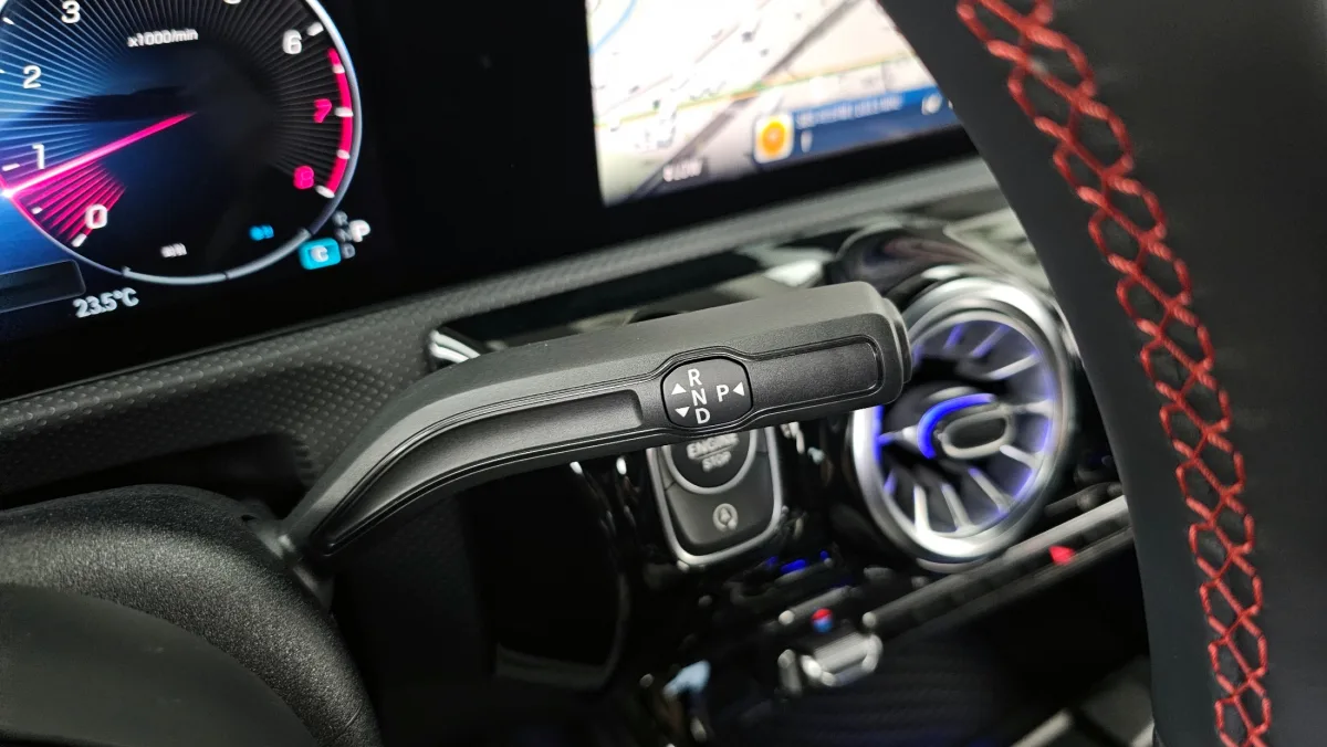 Mercedes-Benz CLA-Class interior detail