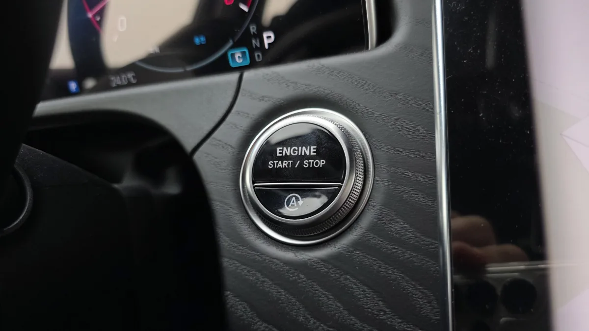 Mercedes-Benz E-Class interior detail