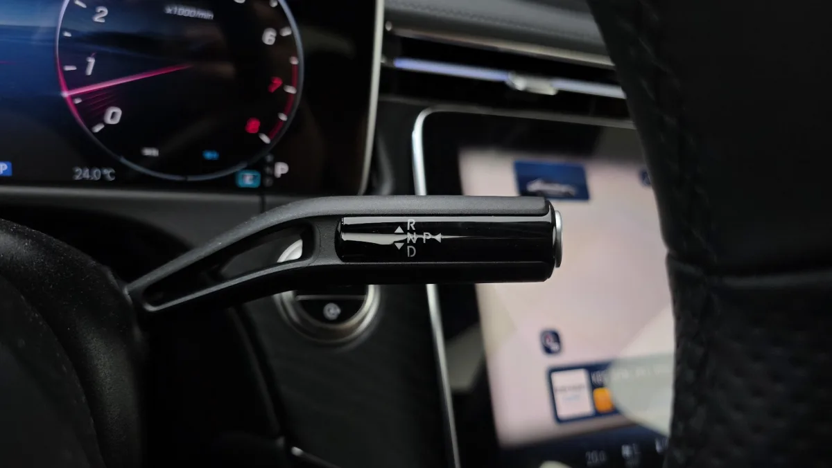 Mercedes-Benz E-Class interior detail