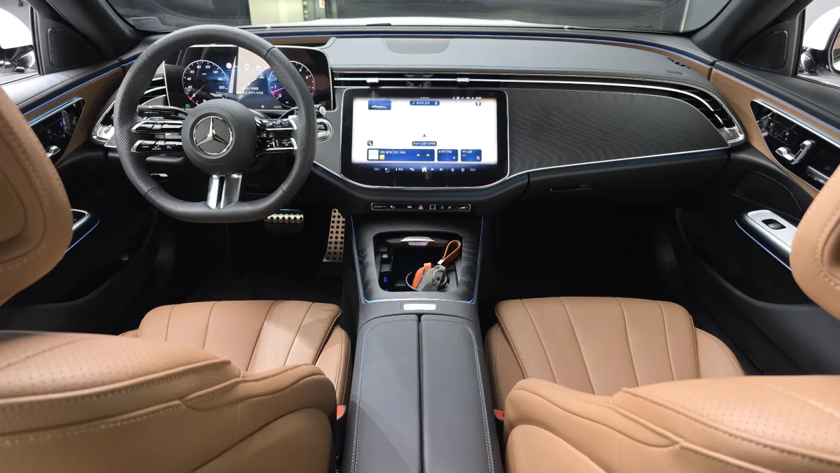 Mercedes-Benz E-Class interior detail