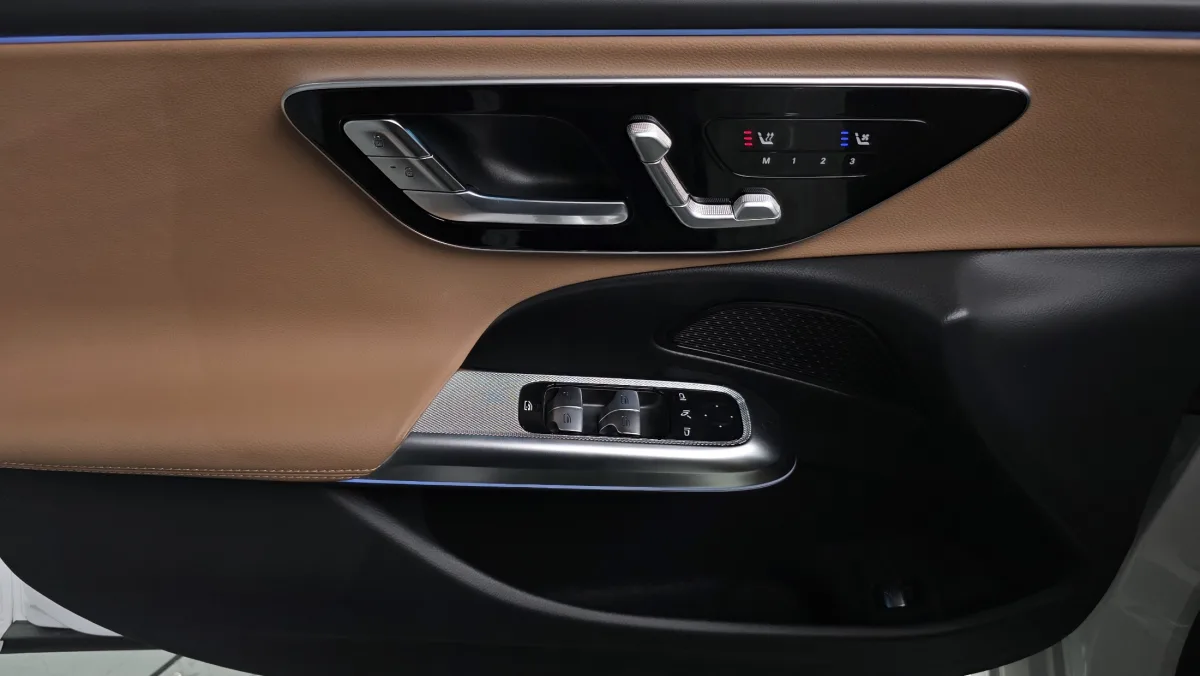 Mercedes-Benz E-Class interior detail