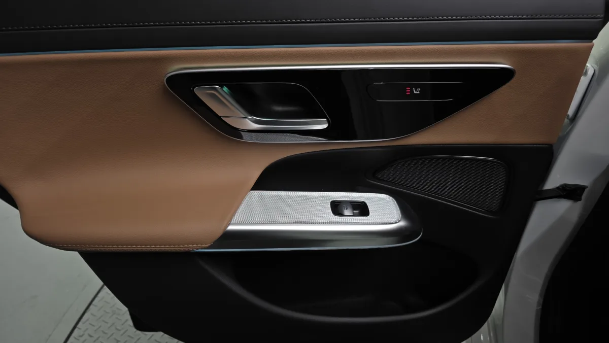 Mercedes-Benz E-Class interior detail
