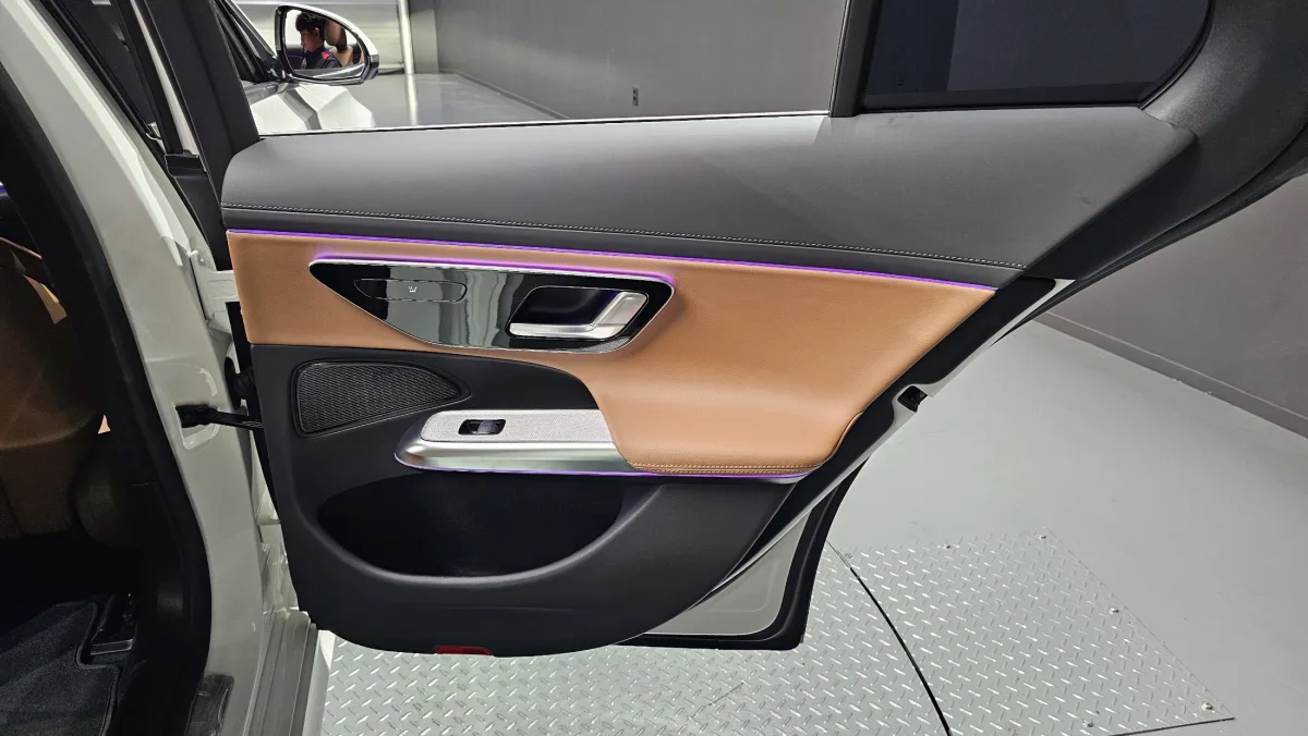 Mercedes-Benz E-Class interior detail