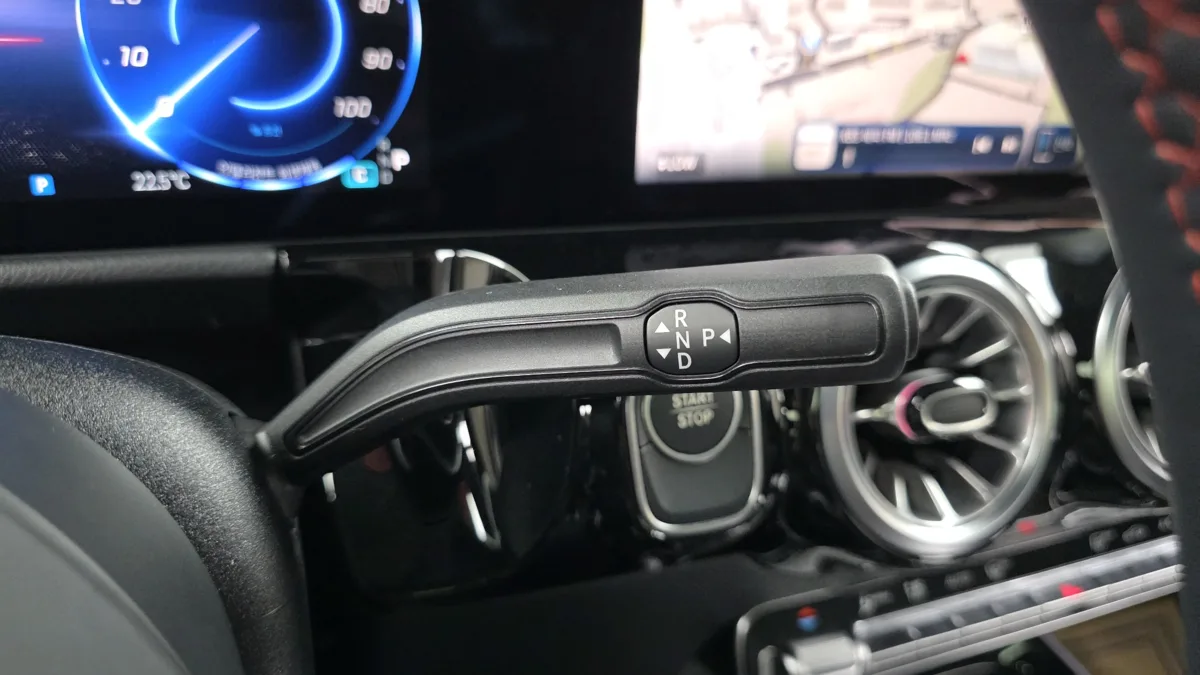 Mercedes-Benz EQA interior detail