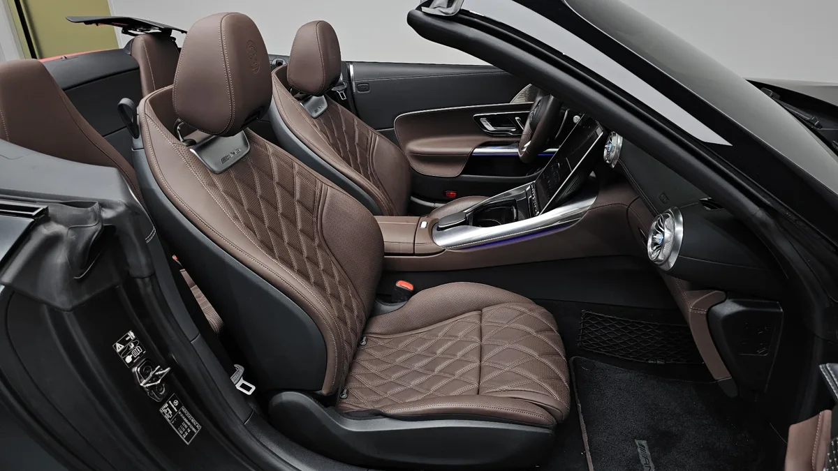 Mercedes-Benz SL-Class interior detail