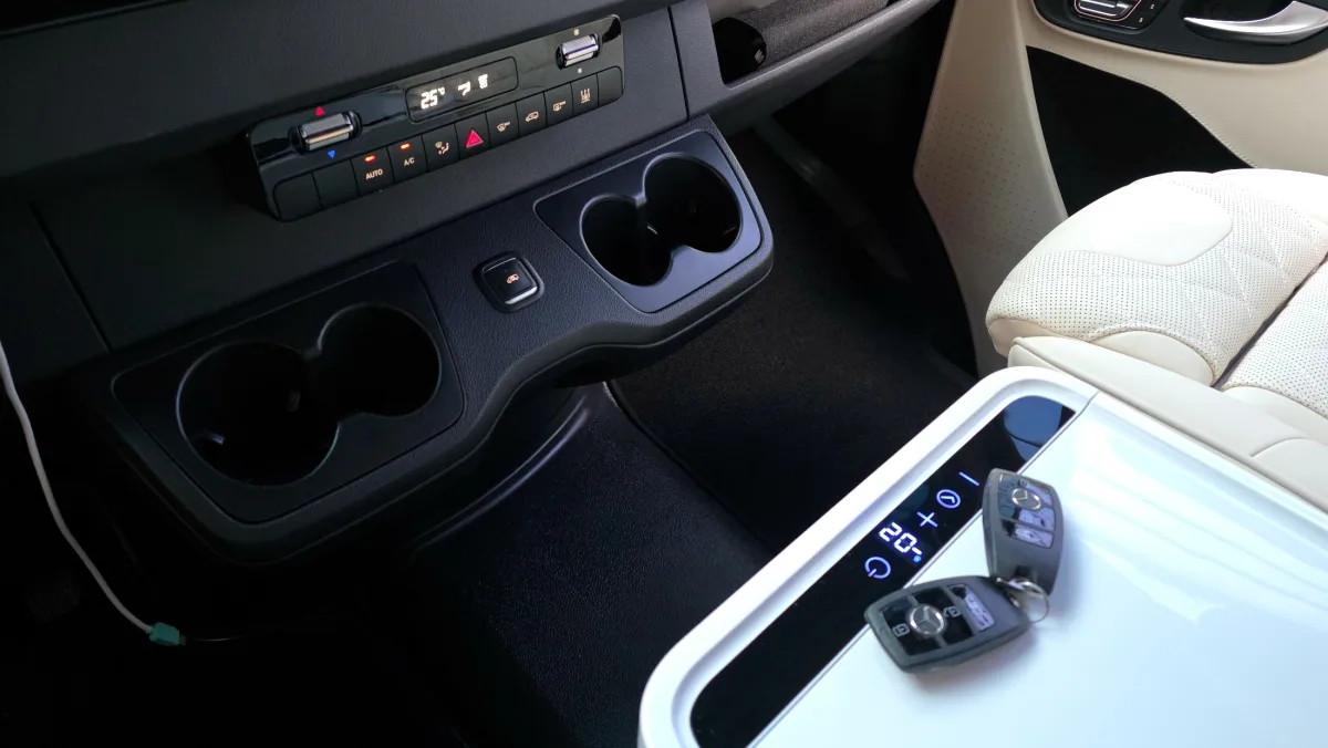 Mercedes-Benz Sprinter interior detail