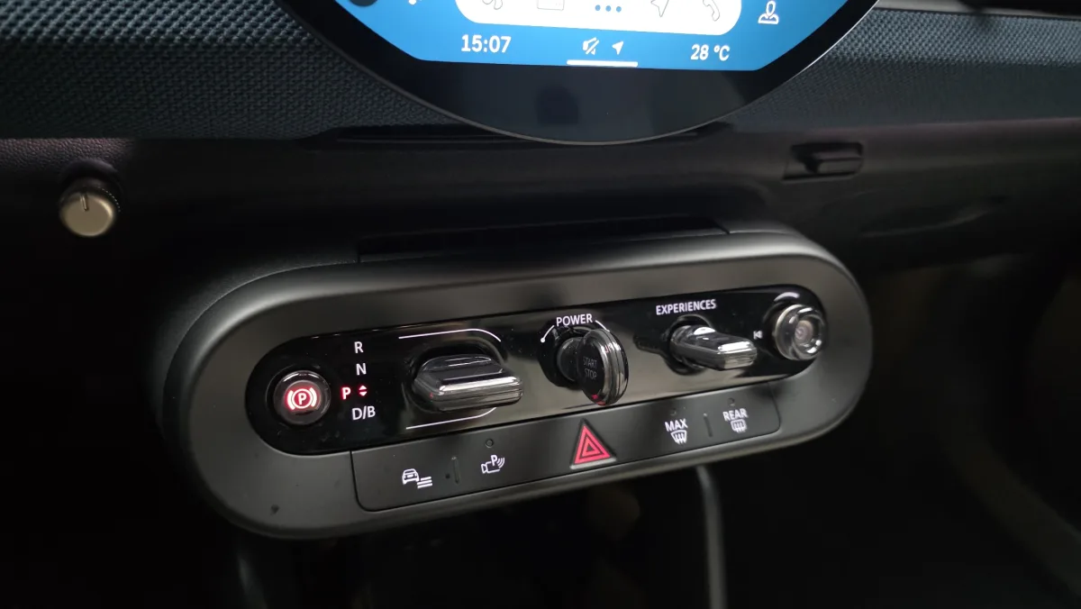 MINI Aceman interior detail