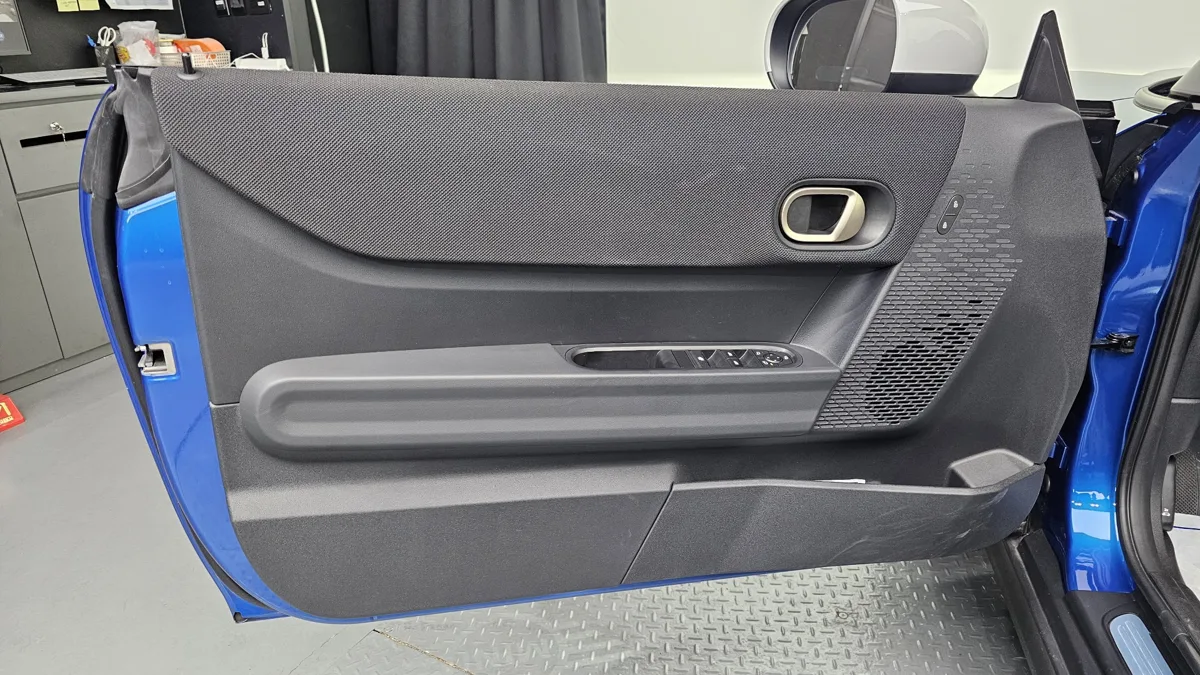 MINI Cooper Convertible interior detail
