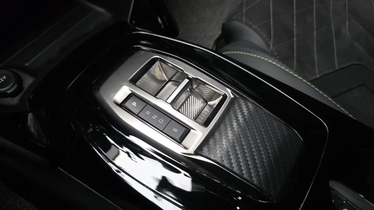 Peugeot 208 interior detail