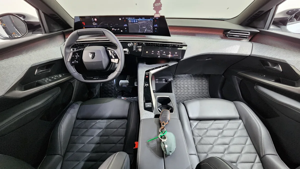 Peugeot 3008 interior detail