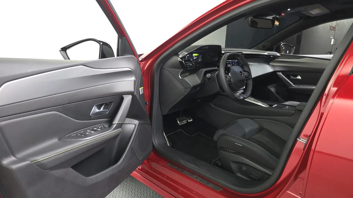 Peugeot 308 interior detail