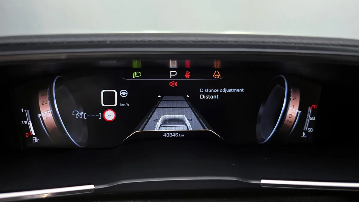Peugeot 508 interior detail
