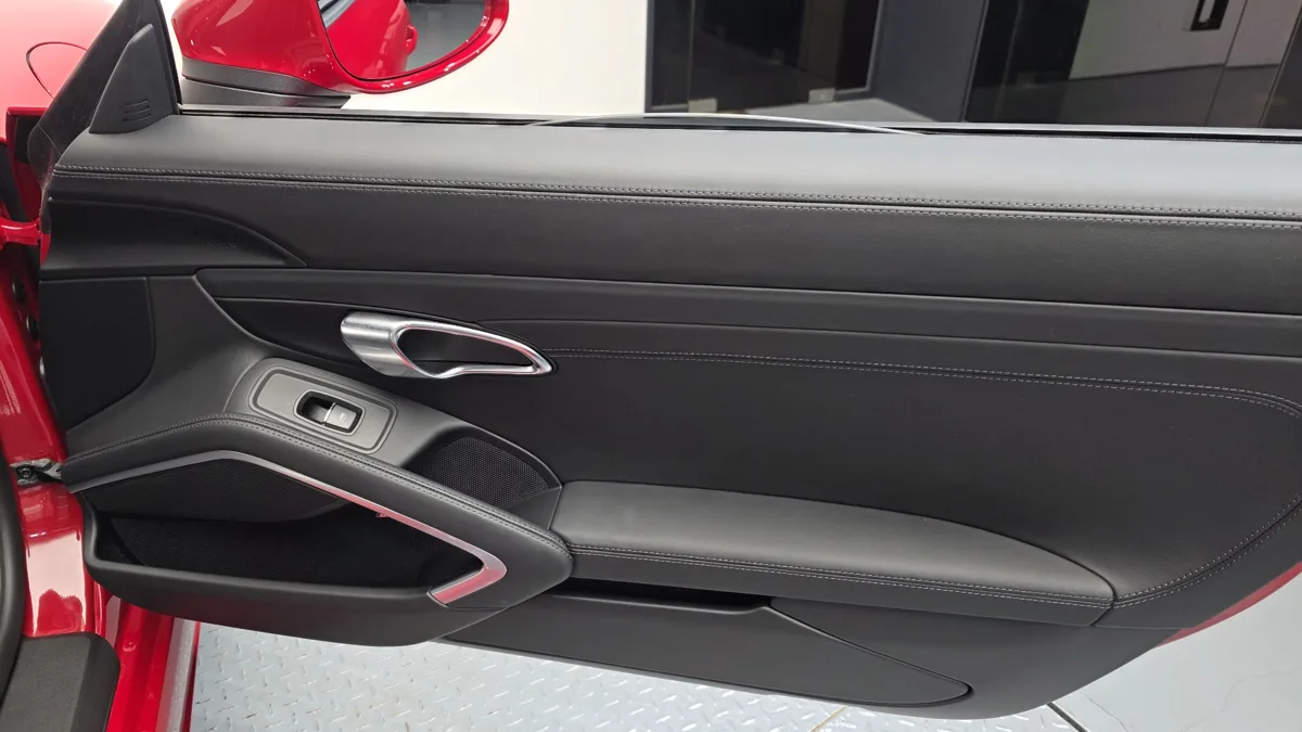 Porsche 718 interior detail
