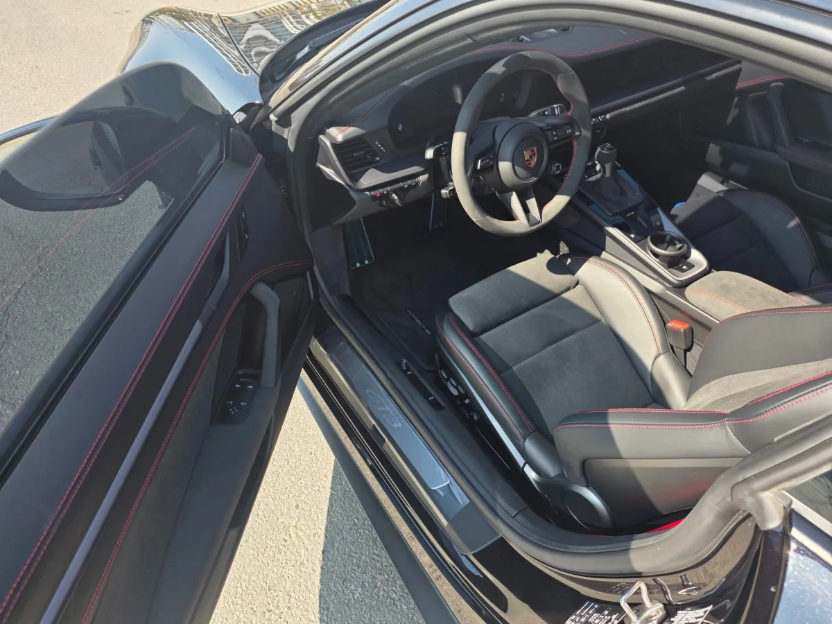 Porsche 911 interior detail