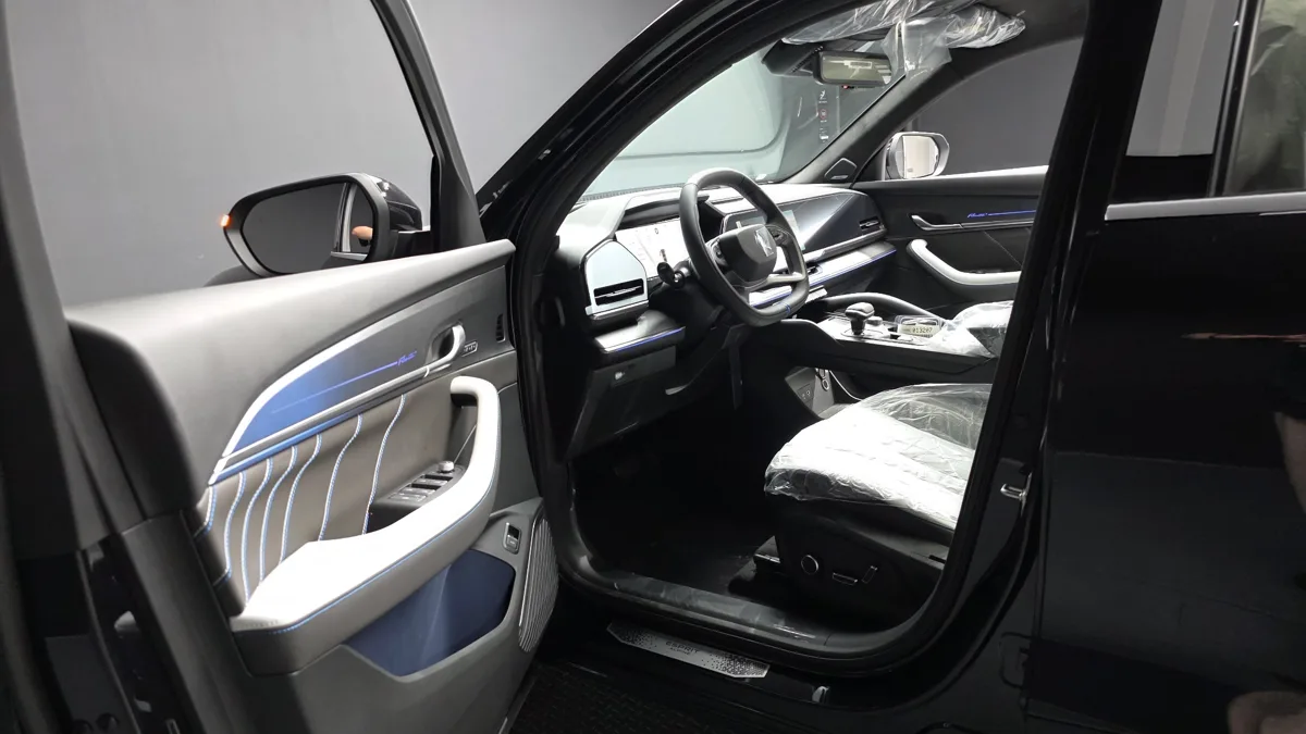 Renault Korea (Samsung) Filante interior detail