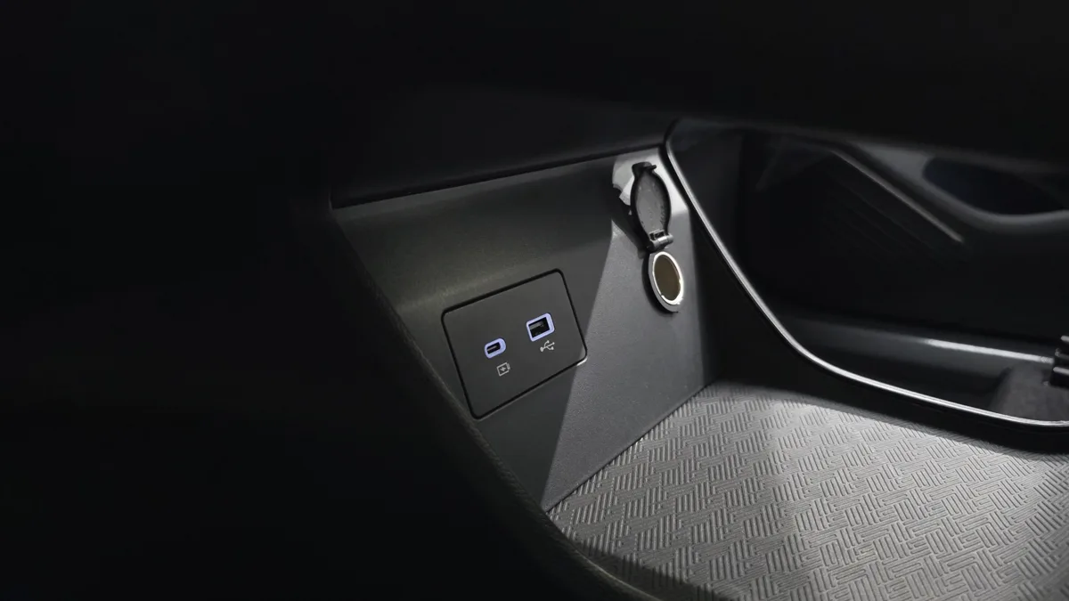 Renault Korea (Samsung) Filante interior detail