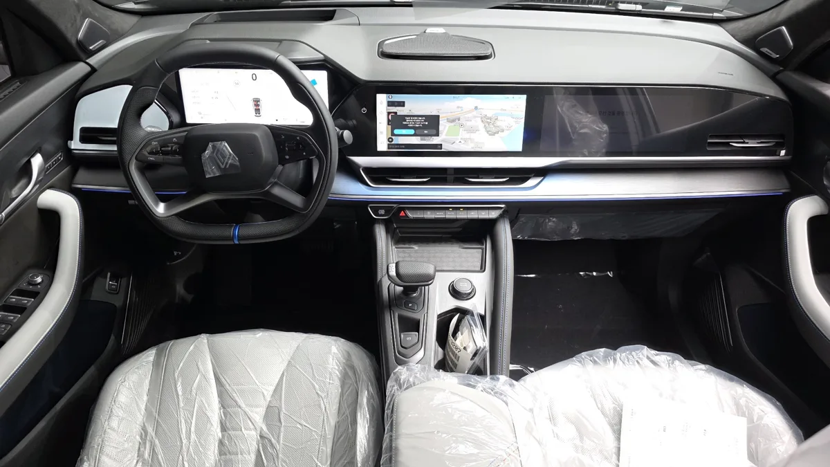 Renault Korea (Samsung) Filante interior detail