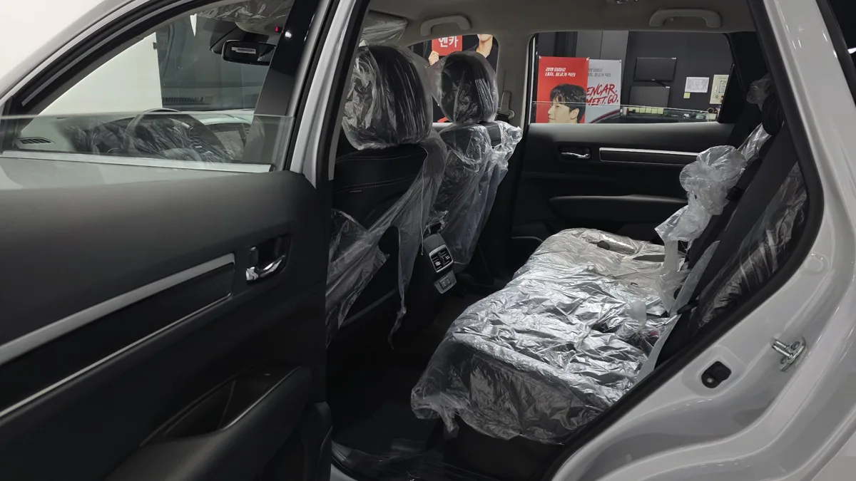 Renault Korea (Samsung) Koleos (QM6) interior detail
